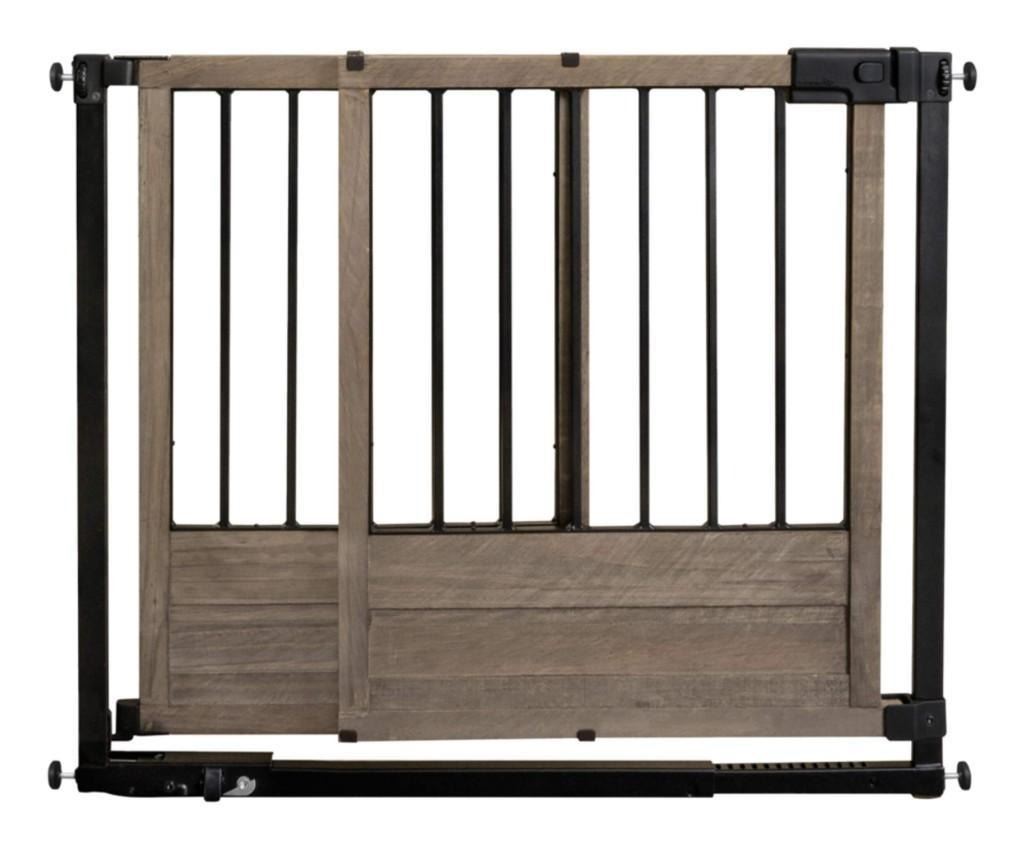 Summer Rustic Home Sliding barn Door Style Safety Gate