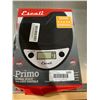 Image 1 : Escali Primo NSF Listed Digital Scale, 11 lb/5 kg, Black