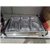 Image 1 : 3 Dish Heated Serving Center