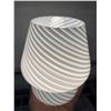 Image 2 : Blown Glass Mushroom Bedside Lamp