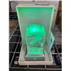Image 3 : Lazer Etched Light Up Crystal with Stand Ring & Hearts in Gift Box
