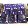 Image 1 : LOT of 3 USB Rocket Light Lava Style Lamps