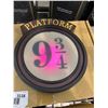 Image 1 : Harry Potter Platform 9 3/4 Light Up Plaque