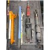Image 1 : Assorted Lot of Hydraulic Hand/Foot Pumps and Hydraulic Boomer