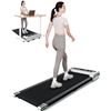 Image 1 : AKLUER Walking Pad Treadmill Under Desk, Portable Treadmill with Remote Control, Desk Treadmill up t