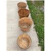 Image 6 : BUSHEL BASKETS, LOT OF FOUR