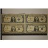 Image 1 : 4-1957-A $1 SILVER CERTIFICATES  WITH "A" SUFFIX