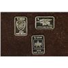 Image 1 : 3-1 GRAM PROOF SILVER MILITARY THEMED INGOTS