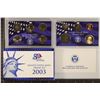 Image 1 : 2003 US PROOF SET (WITH BOX) & WITH CERTIFICATE