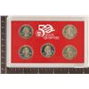 Image 2 : 2000 SILVER US 50 STATE QUARTERS PROOF SET NO BOX