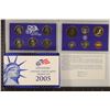 Image 2 : 2005 US PROOF SET (WITH BOX) & WITH CERTIFICATE