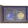 Image 1 : 1973 IKE SILVER DOLLAR UNCIRCULATED (BLUE PACK)