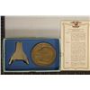 Image 2 : 5.73 OZ. MEDALLIC ART COMPANY BRONZE "GERALD FORD"