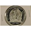 Image 1 : 1 TROY OZ .999 FINE SILVER PF ROUND MASS METAL