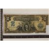 Image 1 : RARE 1899 US $2 SILVER CERTIFICATE LARGE SIZE
