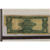 Image 2 : RARE 1899 US $2 SILVER CERTIFICATE LARGE SIZE