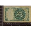 Image 2 : 1874 25 CENT US FRACTIONAL CURRENCY