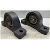 Image 3 : (2) Link Belt #P-U335 / 2-3/16" Bearings