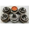 Image 1 : Lot of (6) Misc. Coupling Pipe Fittings