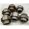 Image 2 : Lot of (6) Misc. Coupling Pipe Fittings
