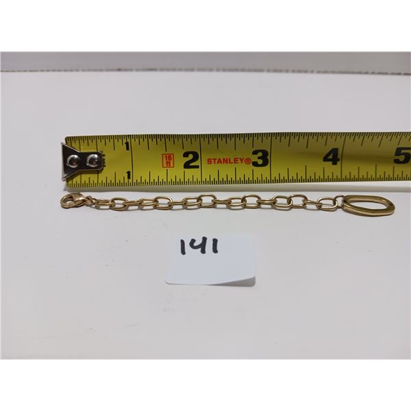 Chain Extension, Gold Tone  *Approximate* 4.5"L