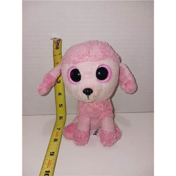 Retired Ty Beanie Boos Princess The 6" Pink Poodle Dog