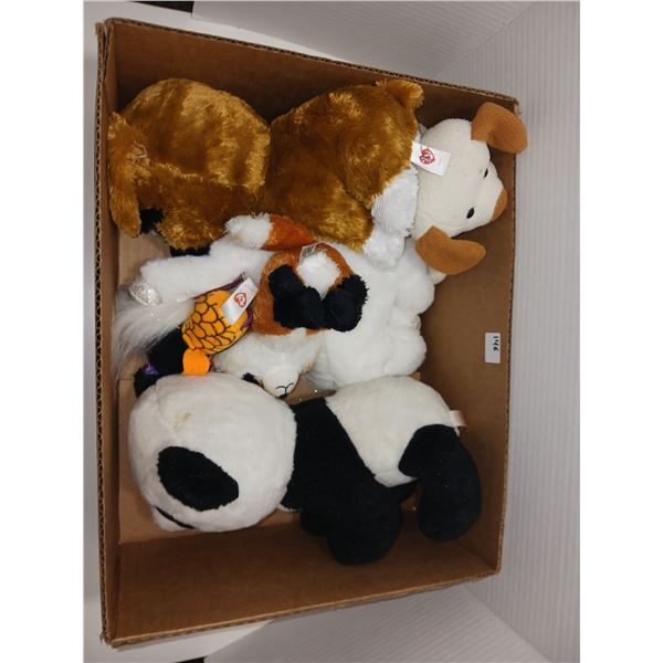 Box Of Tys & Stuffies