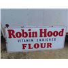 Image 1 : Robin Hood Flour Porcelain Sign 72'' x 30'' 