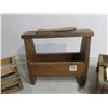 Image 2 : Shoe Shine , Wood Bottle Box , Wood Box with Leather Strap