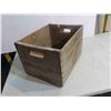 Image 2 : Vacationland Dairy Co-op Milk Bottle Wood Crate 1959