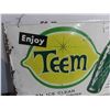 Image 2 : 1964 Teem Metal Embossed Sign 27 1/4'' x 18 1/2'' 