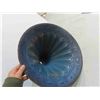 Image 2 : Gramophone Metal Horn with Embossed Design 18'' Across