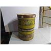 Image 1 : Bull-Meat Brand Flour Wood with Surviving Paper Label Weight 
