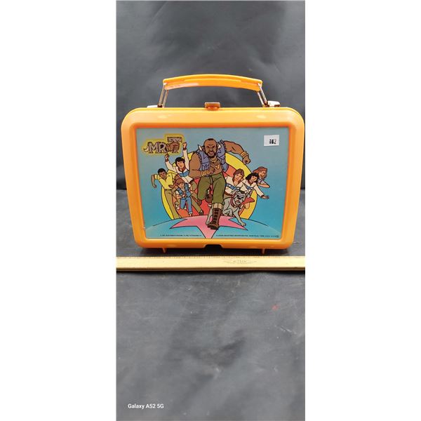 1984 Mr T lunch kit with thermos