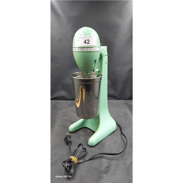 Retro Hamilton Beach milk shake mixer, tested works