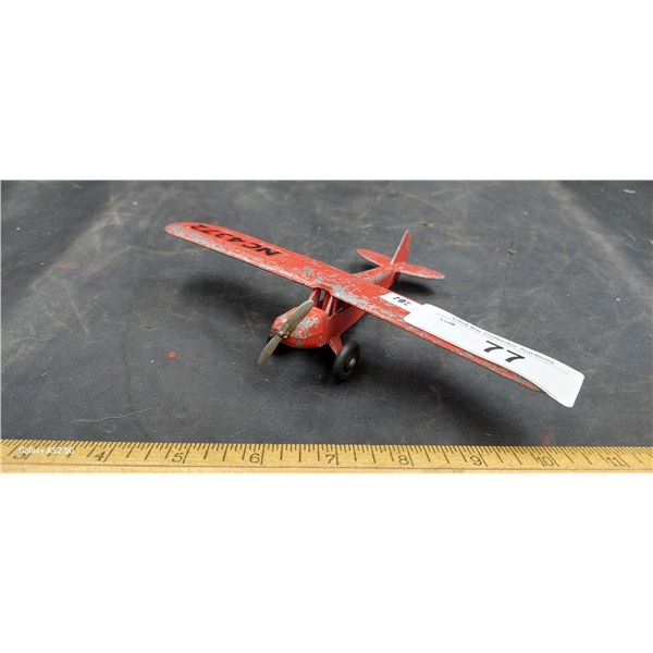 Vintage die cast Hubley airplane