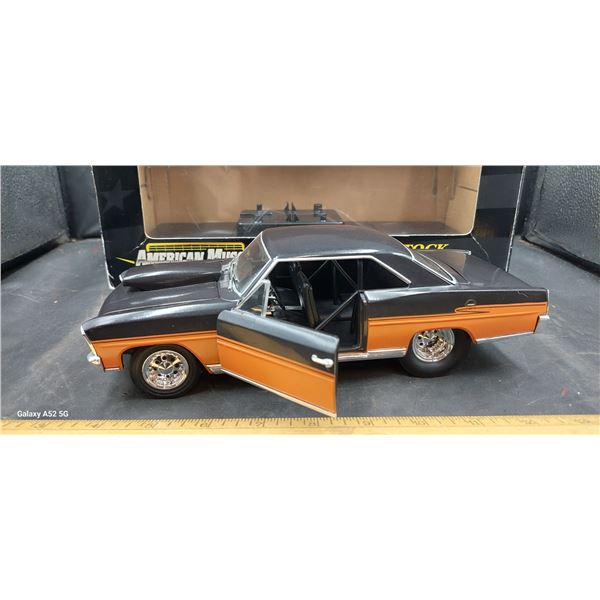 1:18 scale die cast Pro Stock 66 Nova w/box, American Muscle