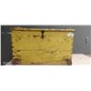 Image 1 : Beautiful vintage wooden chest C Richardson Co with nice hardware (approx 27in long)