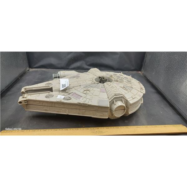 Toy Millenium Falcon, opens (approx 15in long)