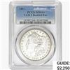 Image 1 : 1891 Morgan Silver Dollar PCGS MS64+ VAM 2 DBL Ear