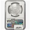 Image 2 : 1887 Morgan Silver Dollar NGC MS65+
