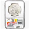Image 2 : 1985Mo 1oz. Silver Mexicanos Onza NGC MS67