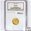 Image 1 : 1905 $3 Gold Piece NGC MS63