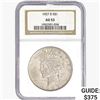 Image 1 : 1927-D Silver Peace Dollar NGC AU53