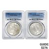 Image 1 : 1922 [2] Silver Peace Dollar PCGS MS64