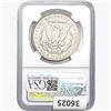 Image 2 : 1902 Morgan Silver Dollar NGC MS62