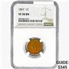 Image 1 : 1867 Indian Head Cent NGC VF30 BN