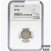 Image 1 : 1899-O Barber Dime NGC XF40