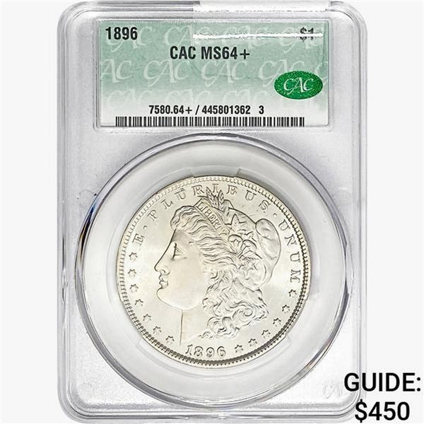 1896 Morgan Silver Dollar CAC MS64+