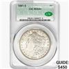 Image 1 : 1881-S Morgan Silver Dollar CAC MS64+